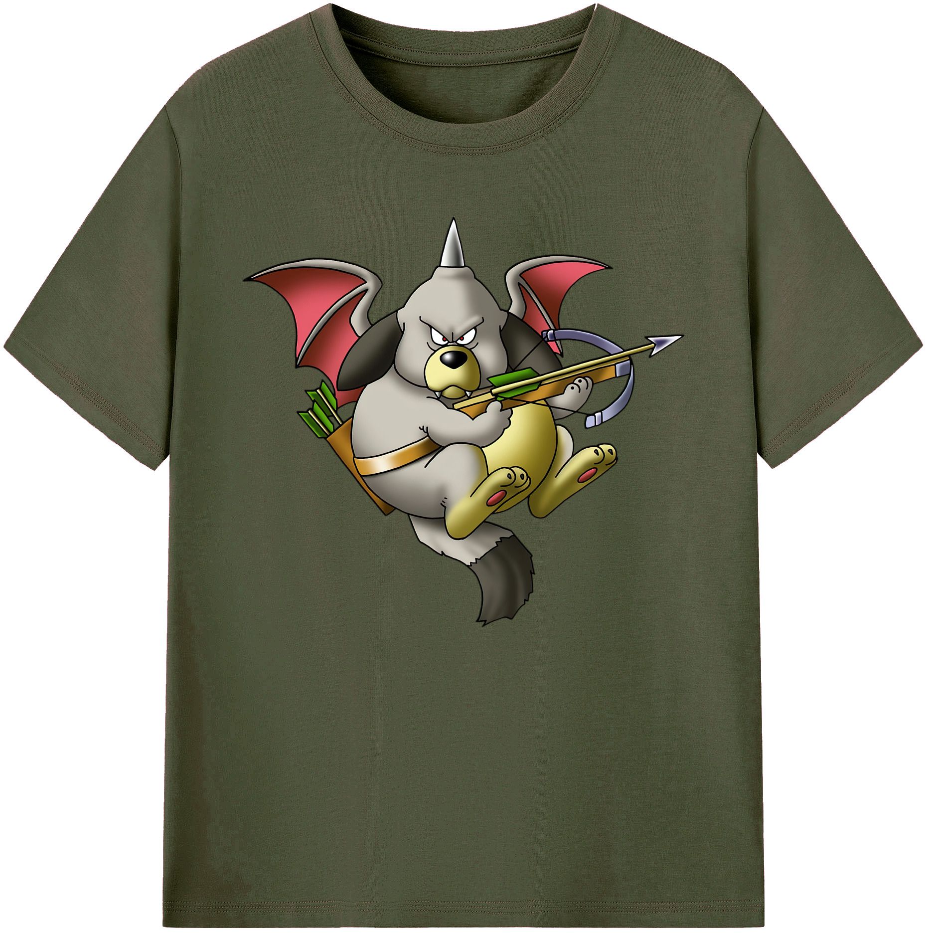 （画像用） ドラゴンクエスト Doragon Kuesuto Dragon Quest 綿100％ メンズ半袖Tシャツ｜肌触りやわらか＆通気性